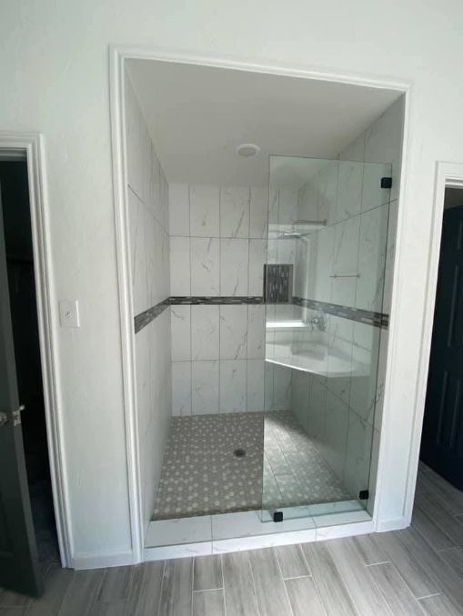 tile installation for commercial space