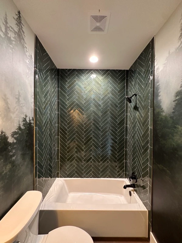custom kitchen tile backsplash design
