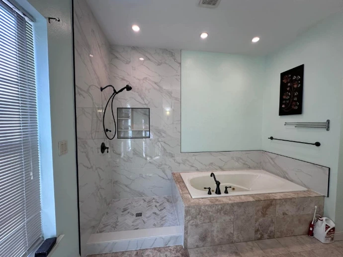 modern kitchen floor tile