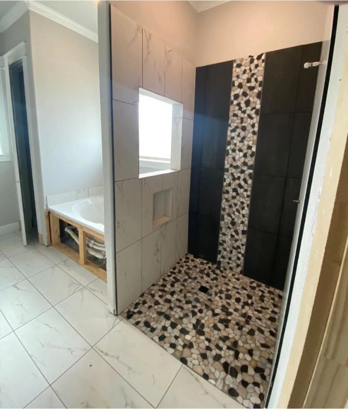 porcelain tile kitchen floor