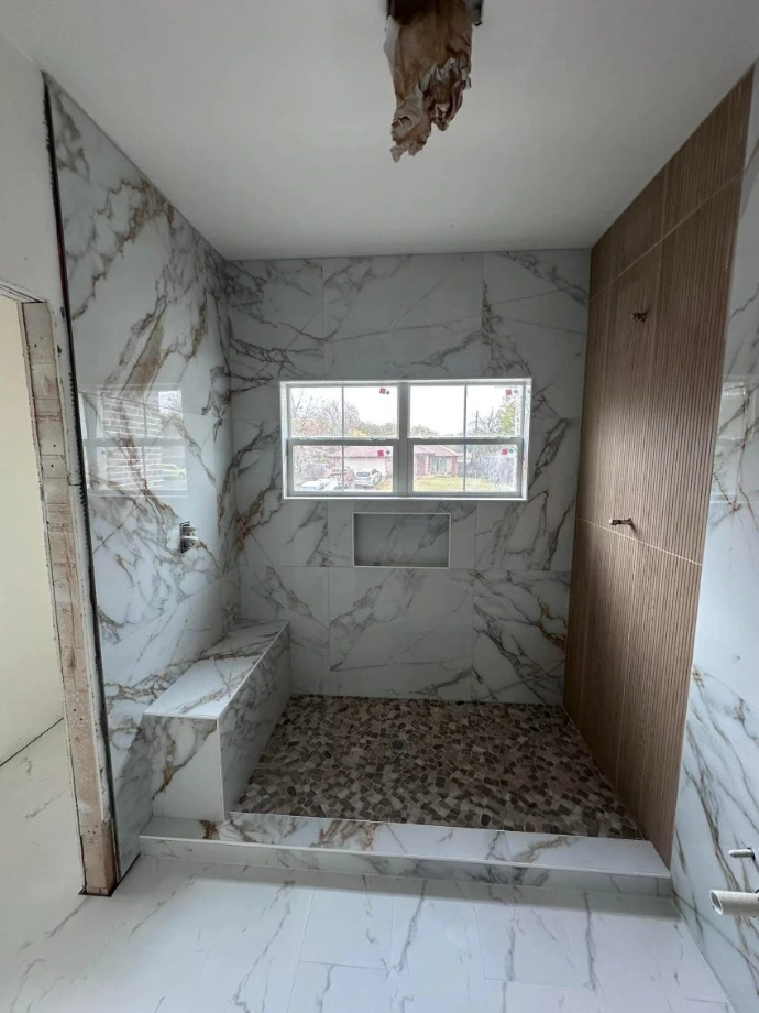 modern bathroom tile design
