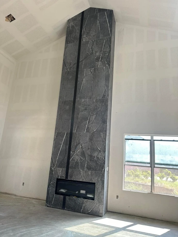 bathroom tile shower wall modern style